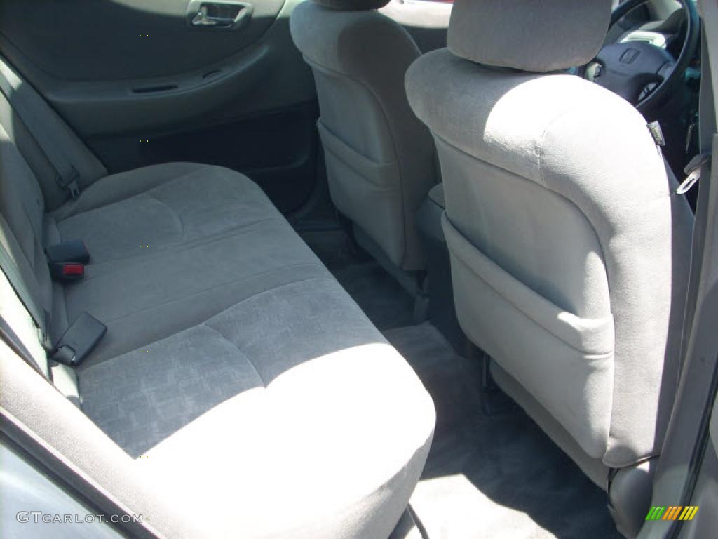 2002 Accord EX Sedan - Satin Silver Metallic / Quartz Gray photo #20