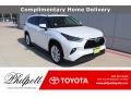 2021 Blizzard White Pearl Toyota Highlander Hybrid Limited  photo #1