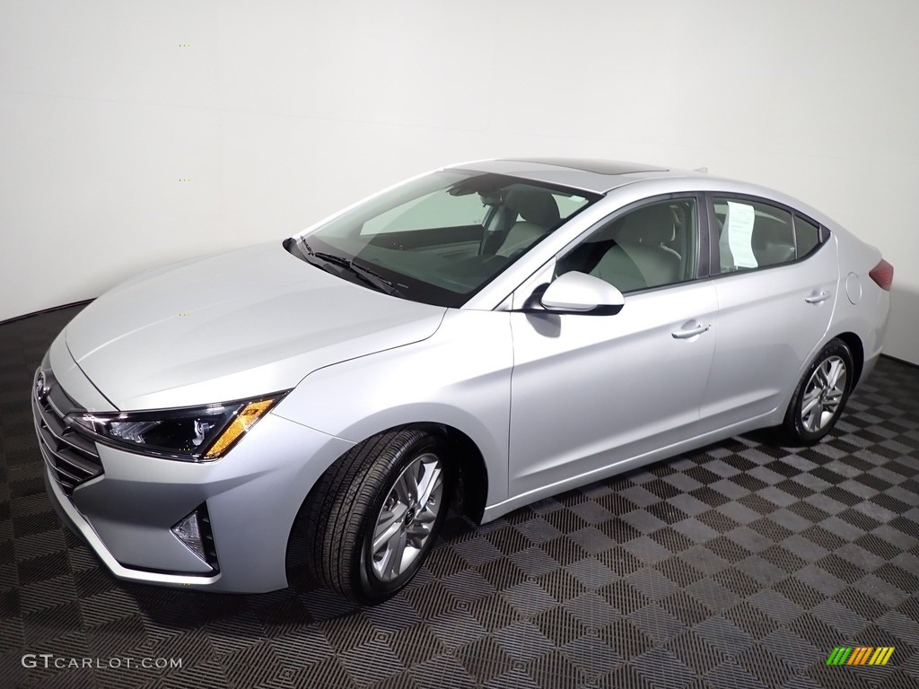 2019 Elantra Value Edition - Symphony Silver / Gray photo #7