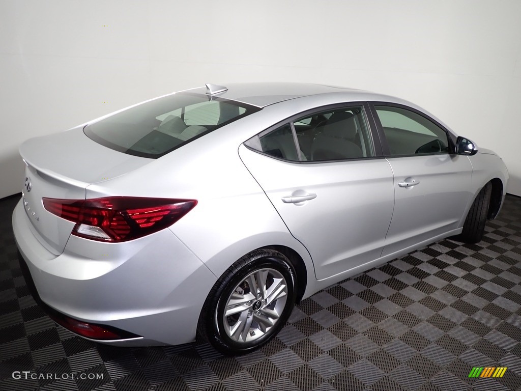 2019 Elantra Value Edition - Symphony Silver / Gray photo #14