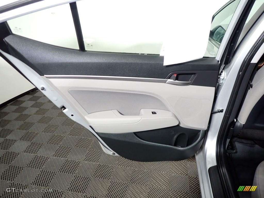 2019 Elantra Value Edition - Symphony Silver / Gray photo #20