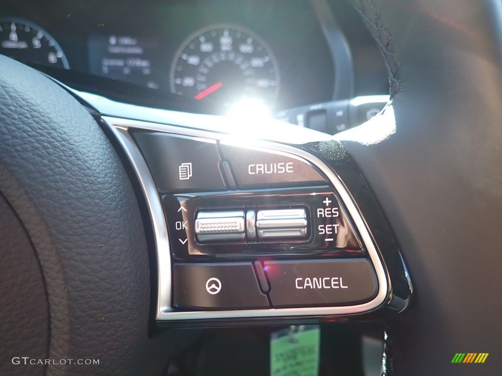 2021 Kia Seltos S AWD Black Steering Wheel Photo #139879809