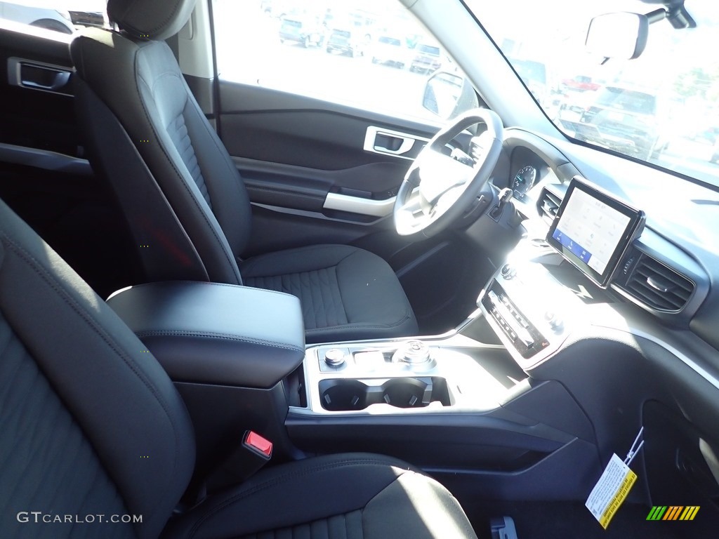 2020 Explorer XLT 4WD - Agate Black Metallic / Ebony photo #11
