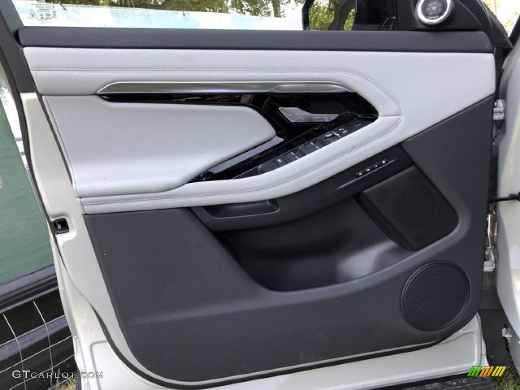 2020 Land Rover Range Rover Evoque First Edition Cloud/Ebony Door Panel Photo #139881127