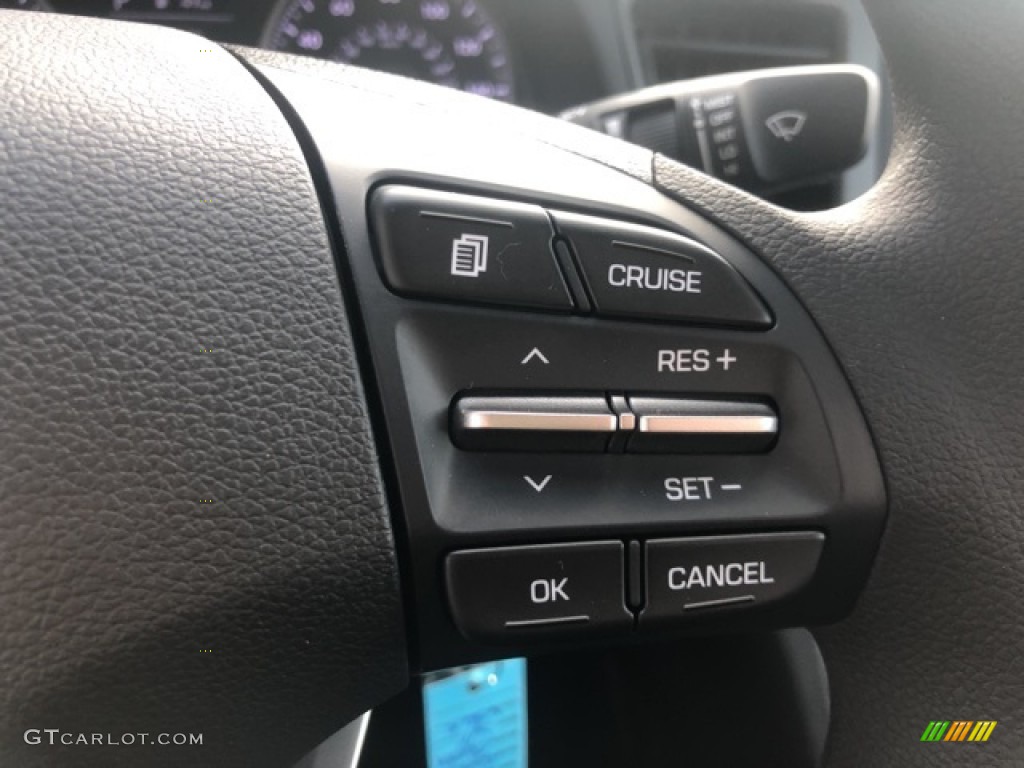 2020 Elantra SE - Phantom Black / Black photo #13