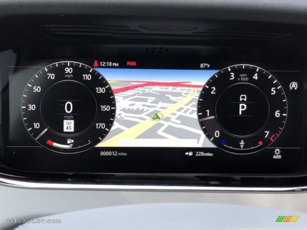 2020 Land Rover Range Rover Evoque First Edition Gauges Photo #139881249