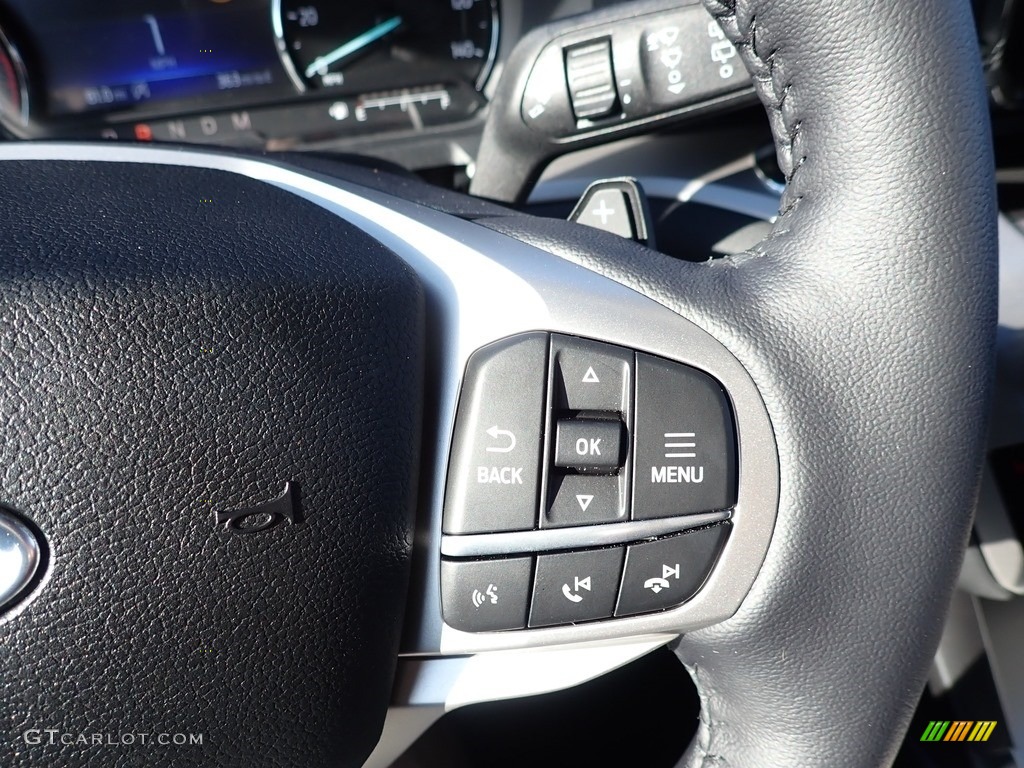 2020 Explorer XLT 4WD - Agate Black Metallic / Ebony photo #19