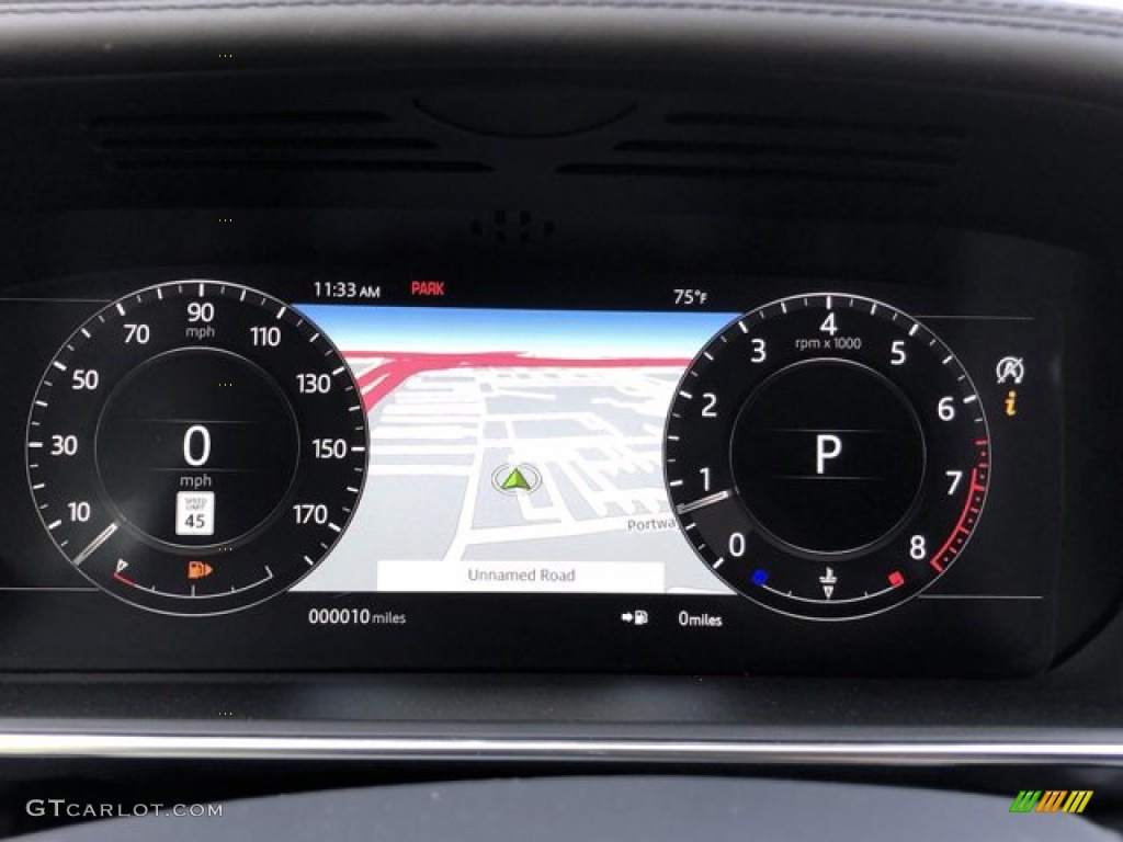 2020 Land Rover Range Rover Sport Autobiography Gauges Photos