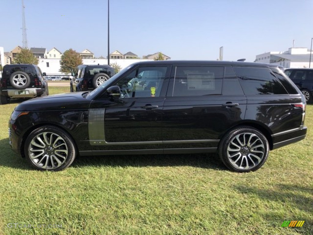 2020 Range Rover Autobiography - Santorini Black Metallic / Ebony photo #7