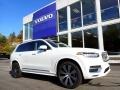 Crystal White Metallic 2021 Volvo XC90 T6 AWD Inscription Exterior