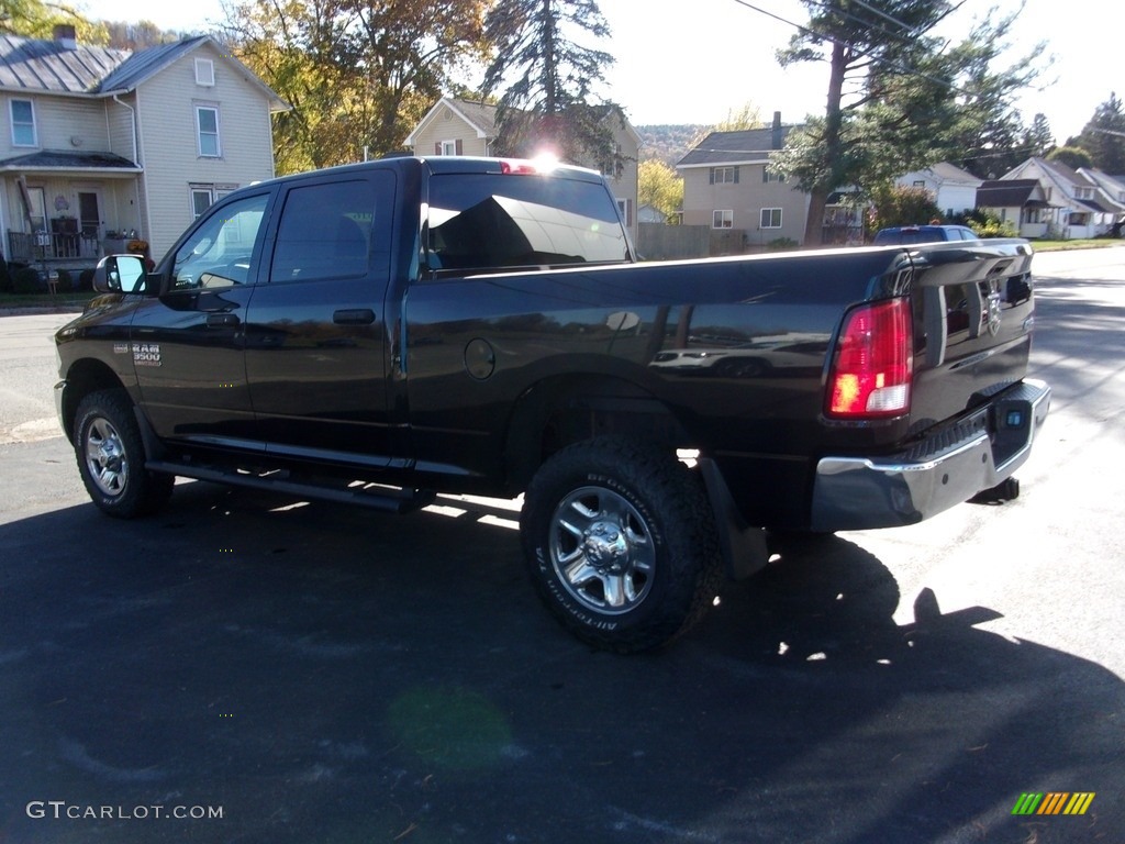 2016 3500 Tradesman Crew Cab 4x4 - Brilliant Black Crystal Pearl / Diesel Gray/Black photo #12