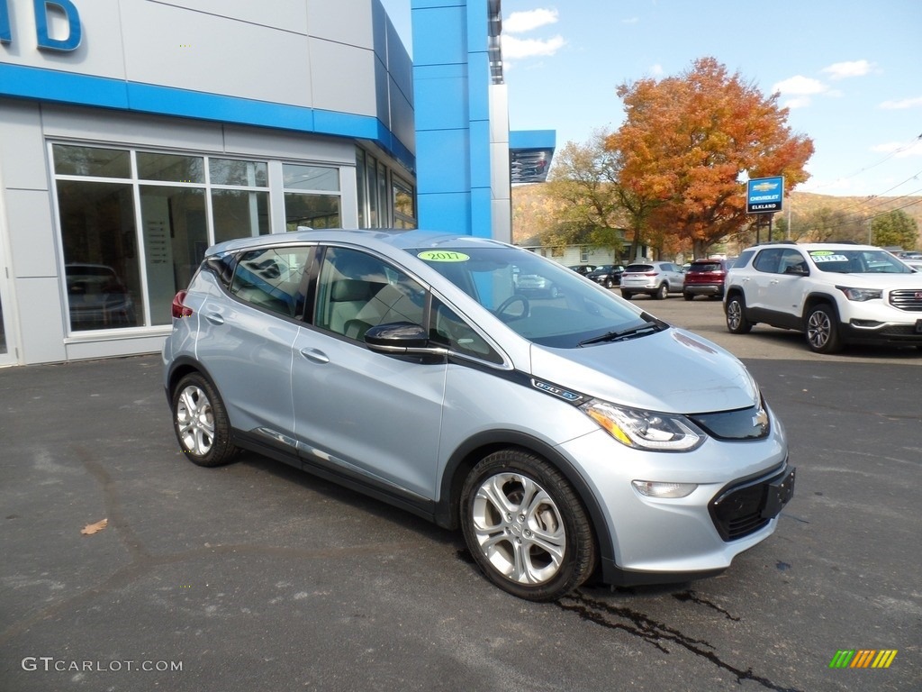 Arctic Blue Metallic 2017 Chevrolet Bolt EV LT Exterior Photo #139883187