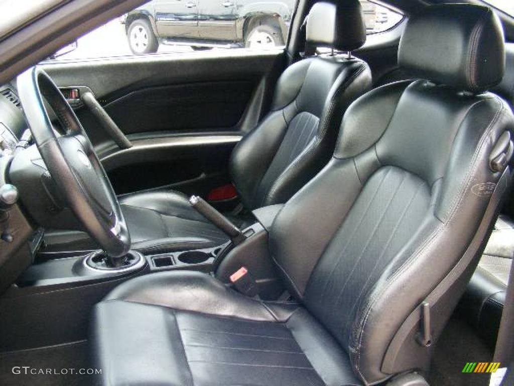 2004 Tiburon GT - Jet Black / Black photo #9
