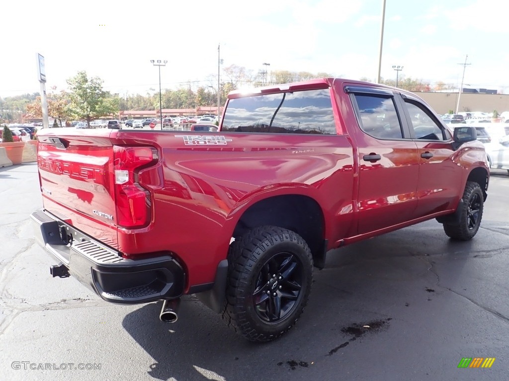 2019 Silverado 1500 Custom Z71 Trail Boss Crew Cab 4WD - Cajun Red Tintcoat / Jet Black photo #8