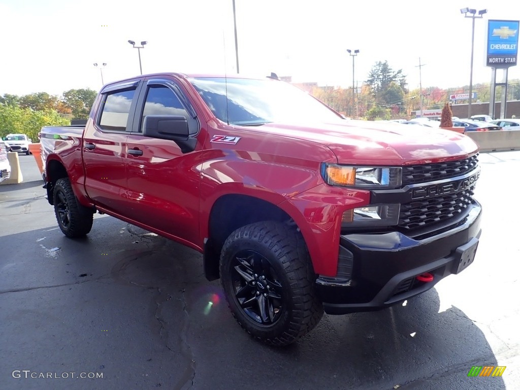 2019 Silverado 1500 Custom Z71 Trail Boss Crew Cab 4WD - Cajun Red Tintcoat / Jet Black photo #10