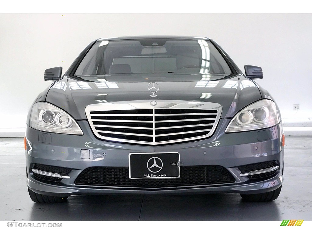 2011 S 550 Sedan - Flint Grey Metallic / Grey/Dark Grey photo #2