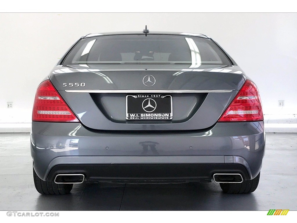 2011 S 550 Sedan - Flint Grey Metallic / Grey/Dark Grey photo #3