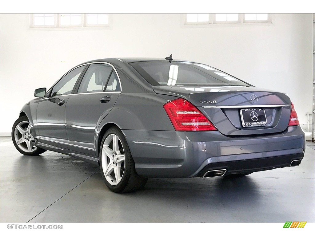 2011 S 550 Sedan - Flint Grey Metallic / Grey/Dark Grey photo #10