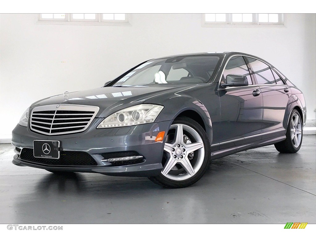 2011 S 550 Sedan - Flint Grey Metallic / Grey/Dark Grey photo #12