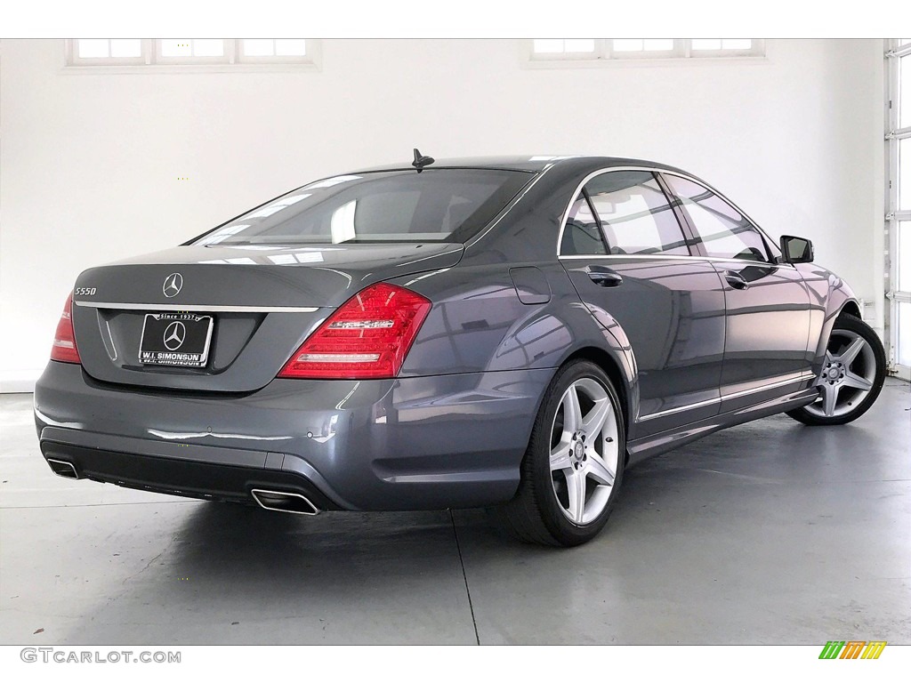 2011 S 550 Sedan - Flint Grey Metallic / Grey/Dark Grey photo #13
