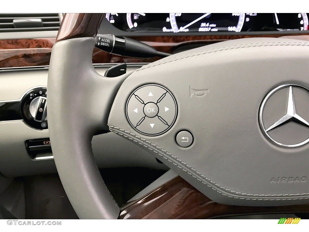 2011 S 550 Sedan - Flint Grey Metallic / Grey/Dark Grey photo #21