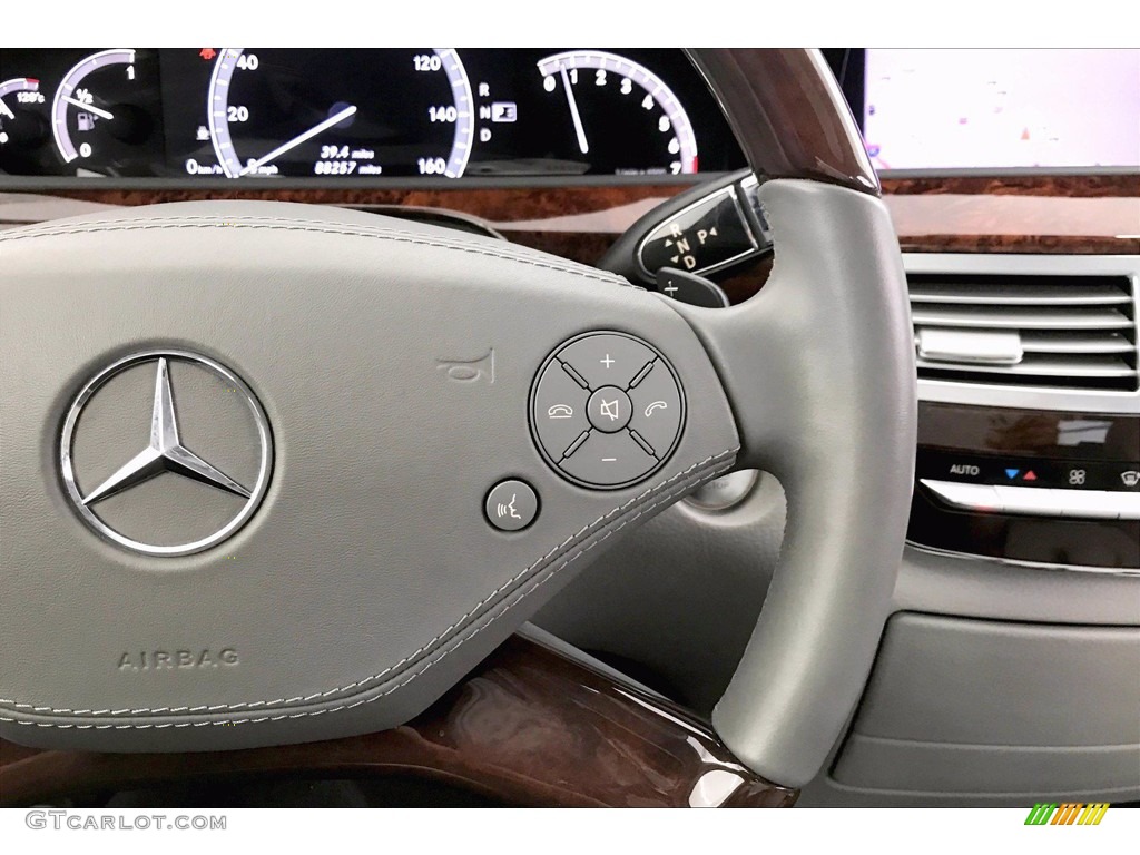 2011 S 550 Sedan - Flint Grey Metallic / Grey/Dark Grey photo #22