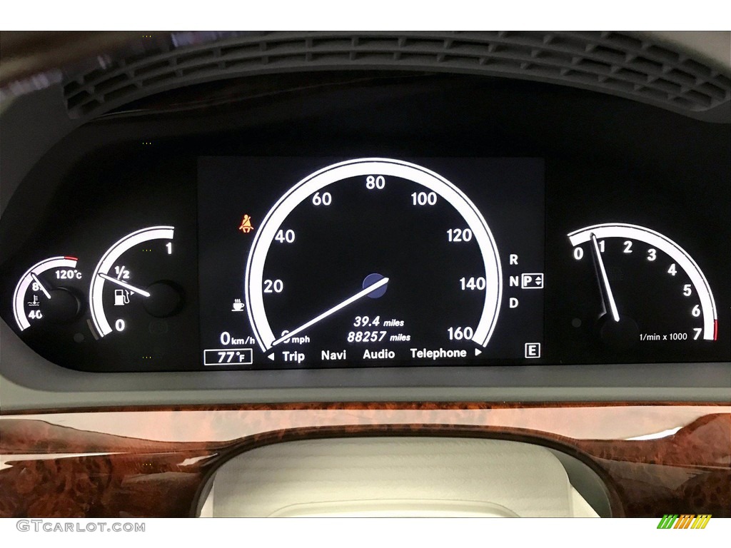2011 S 550 Sedan - Flint Grey Metallic / Grey/Dark Grey photo #23