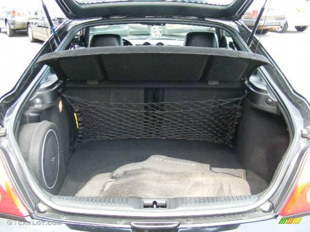 2004 Tiburon GT - Jet Black / Black photo #23