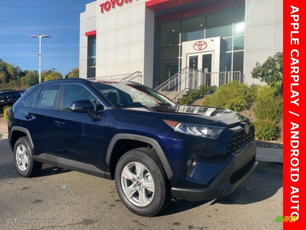2021 RAV4 XLE AWD - Blueprint / Black photo #1