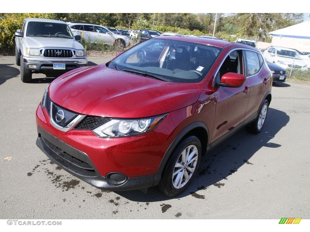 2019 Rogue Sport S AWD - Scarlet Ember Tintcoat / Charcoal photo #1