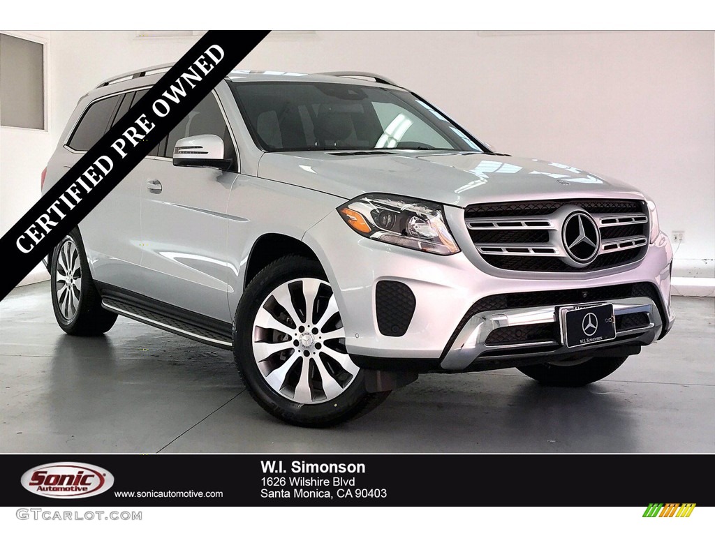 2017 GLS 450 4Matic - Iridium Silver Metallic / Black photo #1