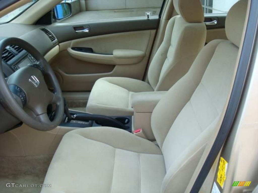 2006 Accord LX V6 Sedan - Desert Mist Metallic / Ivory photo #10