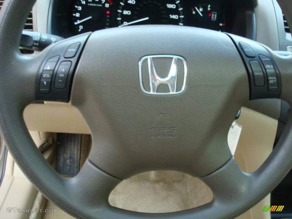 2006 Accord LX V6 Sedan - Desert Mist Metallic / Ivory photo #16