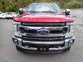 2020 Rapid Red Metallic Ford F350 Super Duty XLT Crew Cab 4x4  photo #4