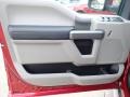 2020 Ford F350 Super Duty Medium Earth Gray Interior Door Panel Photo
