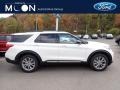 Star White Metallic Tri-Coat 2021 Ford Explorer XLT 4WD