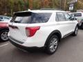 Star White Metallic Tri-Coat - Explorer XLT 4WD Photo No. 2