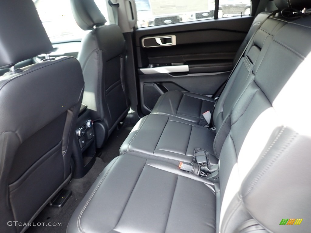 2021 Explorer XLT 4WD - Star White Metallic Tri-Coat / Ebony photo #8