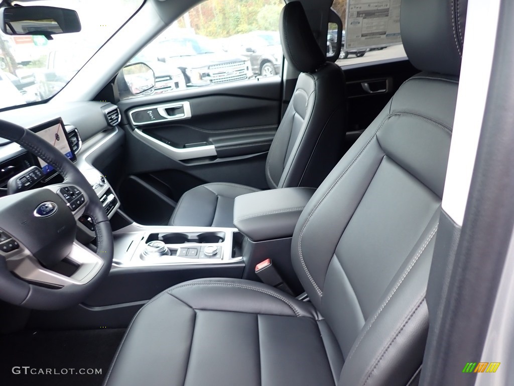2021 Explorer XLT 4WD - Iconic Silver Metallic / Ebony photo #10