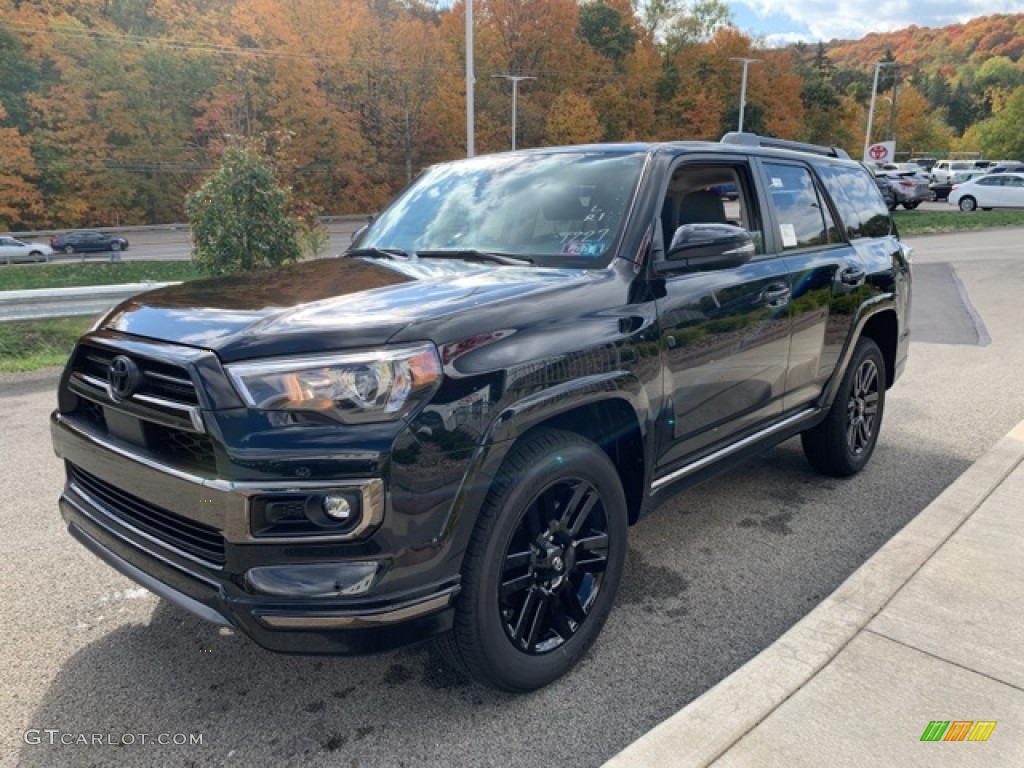 Midnight Black Metallic 2021 Toyota 4Runner Nightshade 4x4 Exterior Photo #139889295