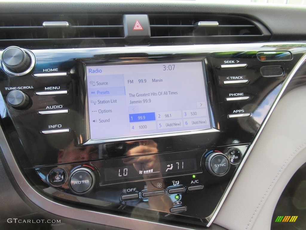 2018 Camry XLE - Predawn Gray Mica / Ash photo #16