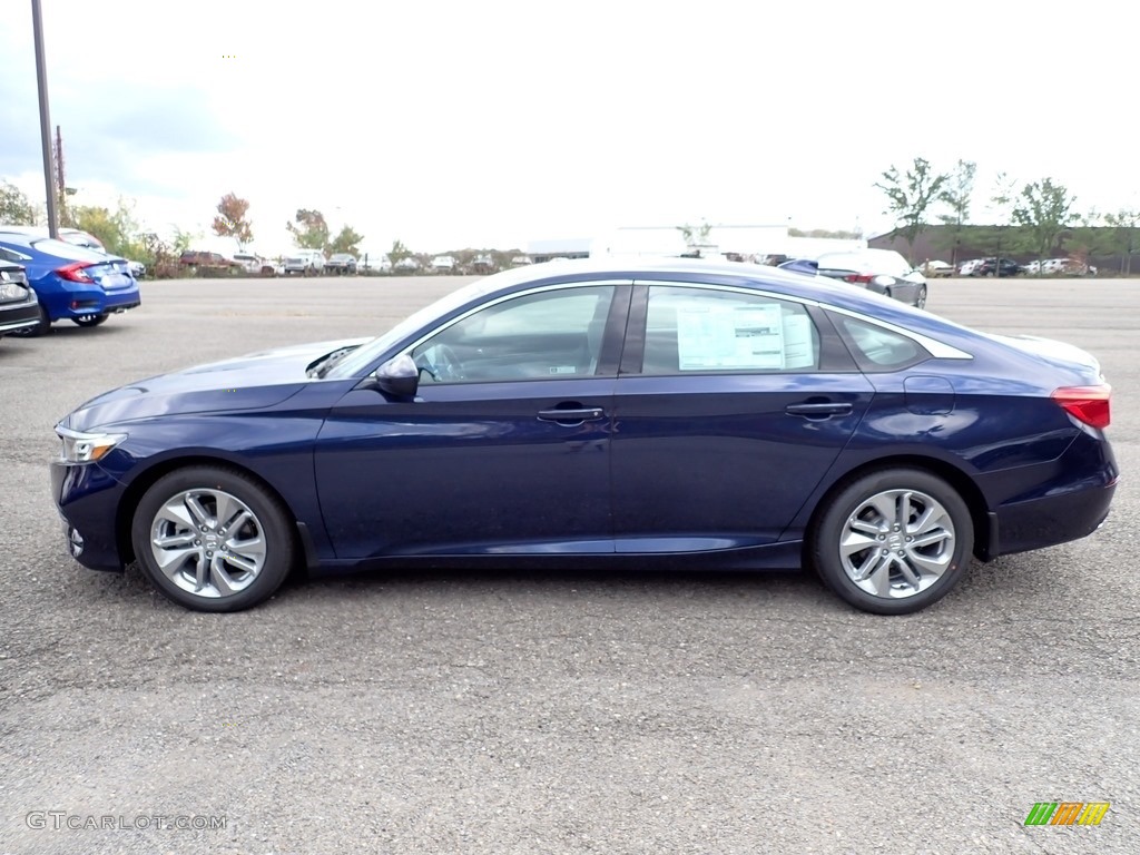 Obsidian Blue Pearl 2020 Honda Accord LX Sedan Exterior Photo #139889454