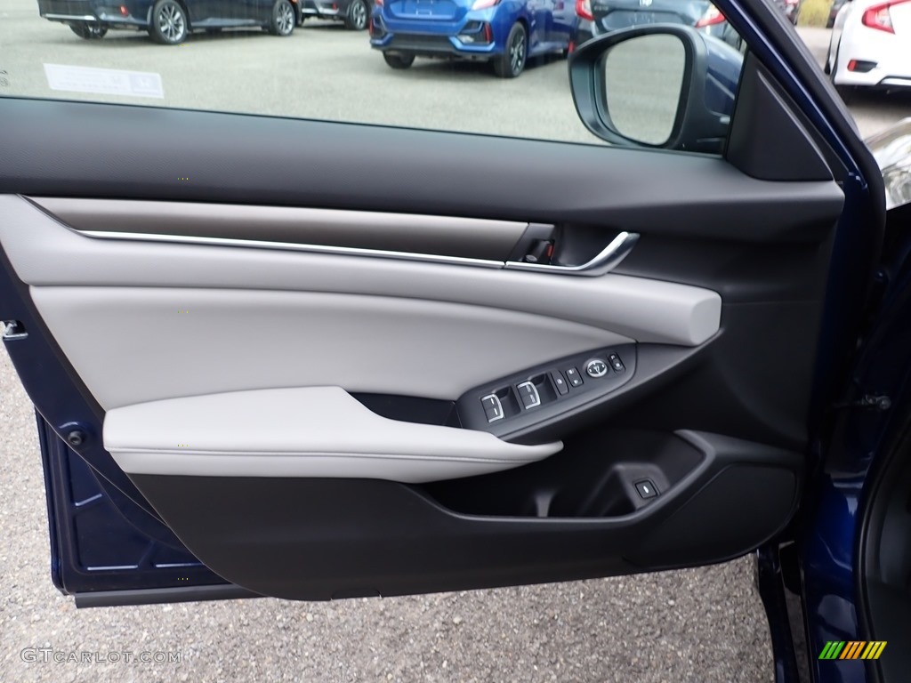 2020 Honda Accord LX Sedan Gray Door Panel Photo #139889660