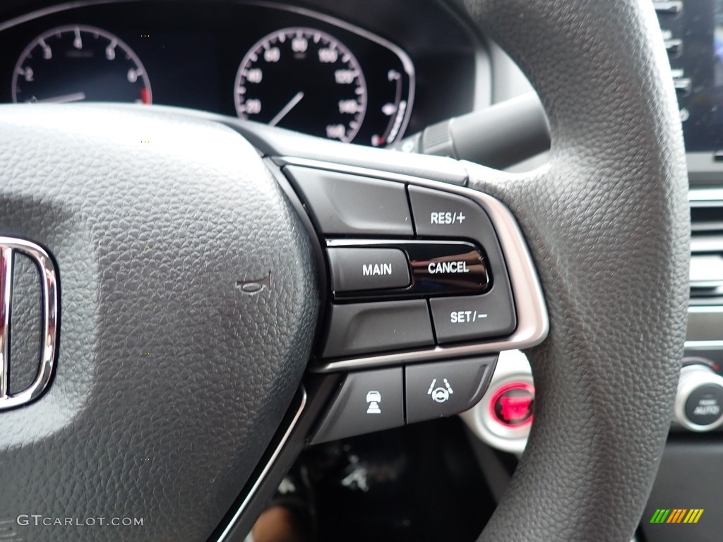 2020 Honda Accord LX Sedan Gray Steering Wheel Photo #139889778