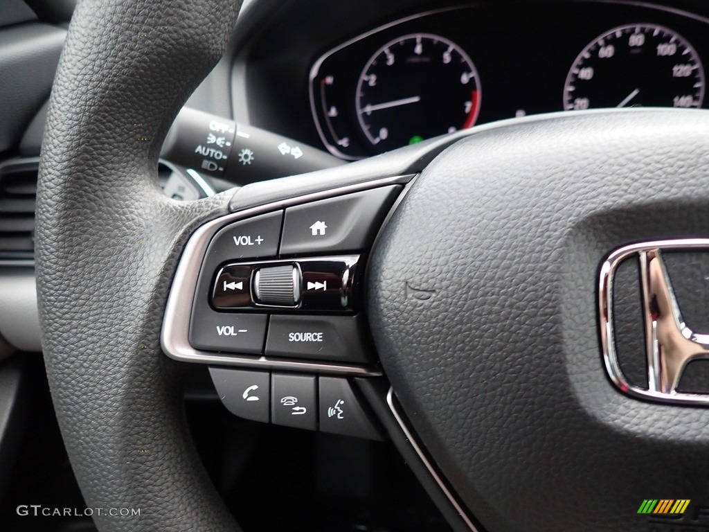 2020 Honda Accord LX Sedan Gray Steering Wheel Photo #139889796
