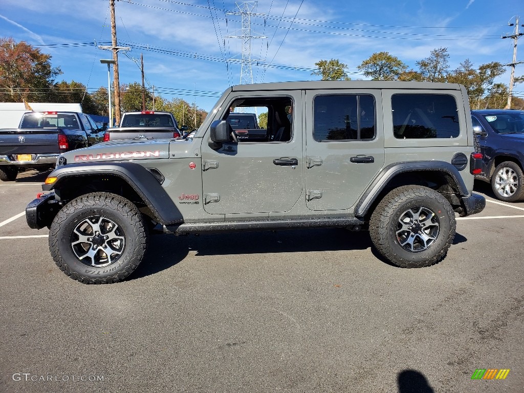 Sting-Gray 2021 Jeep Wrangler Unlimited Rubicon 4x4 Exterior Photo #139889829