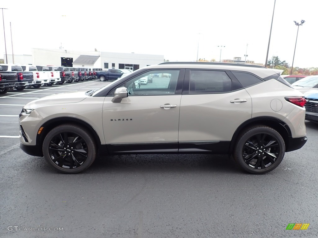 Pewter Metallic 2021 Chevrolet Blazer RS AWD Exterior Photo #139889919