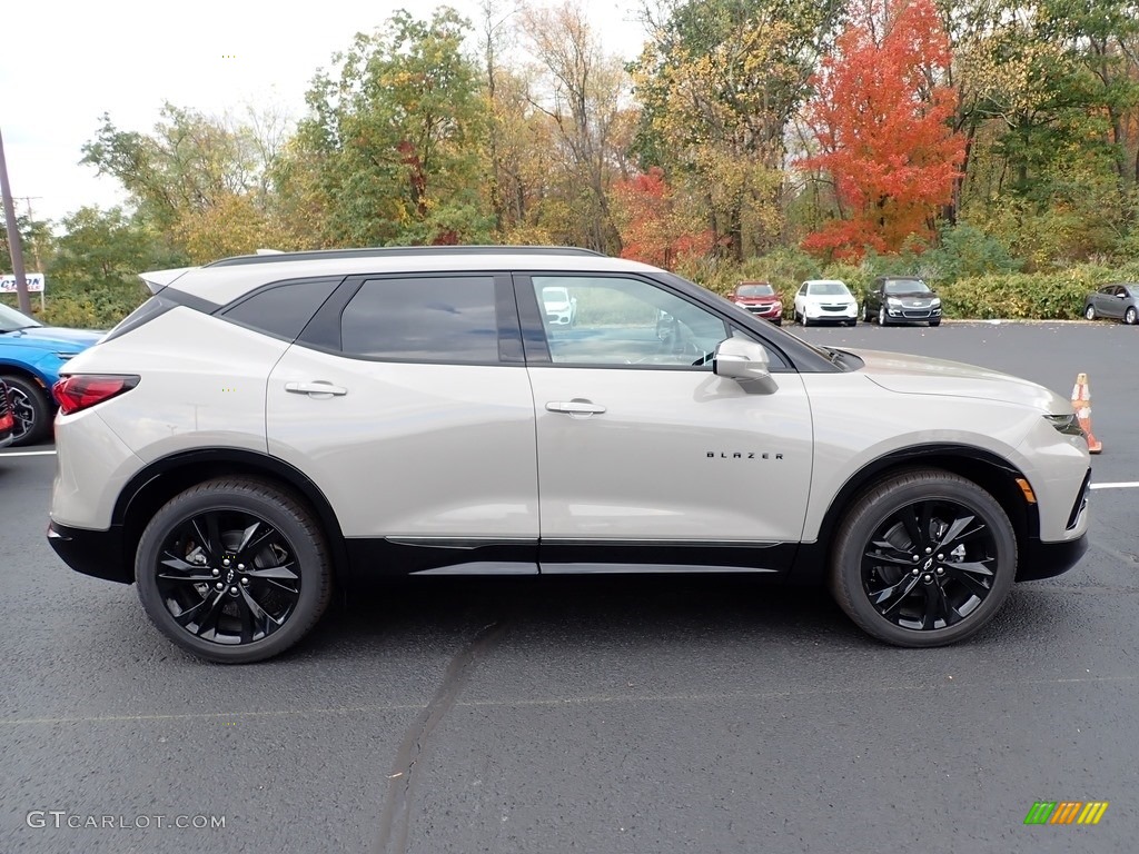 Pewter Metallic 2021 Chevrolet Blazer RS AWD Exterior Photo #139890030