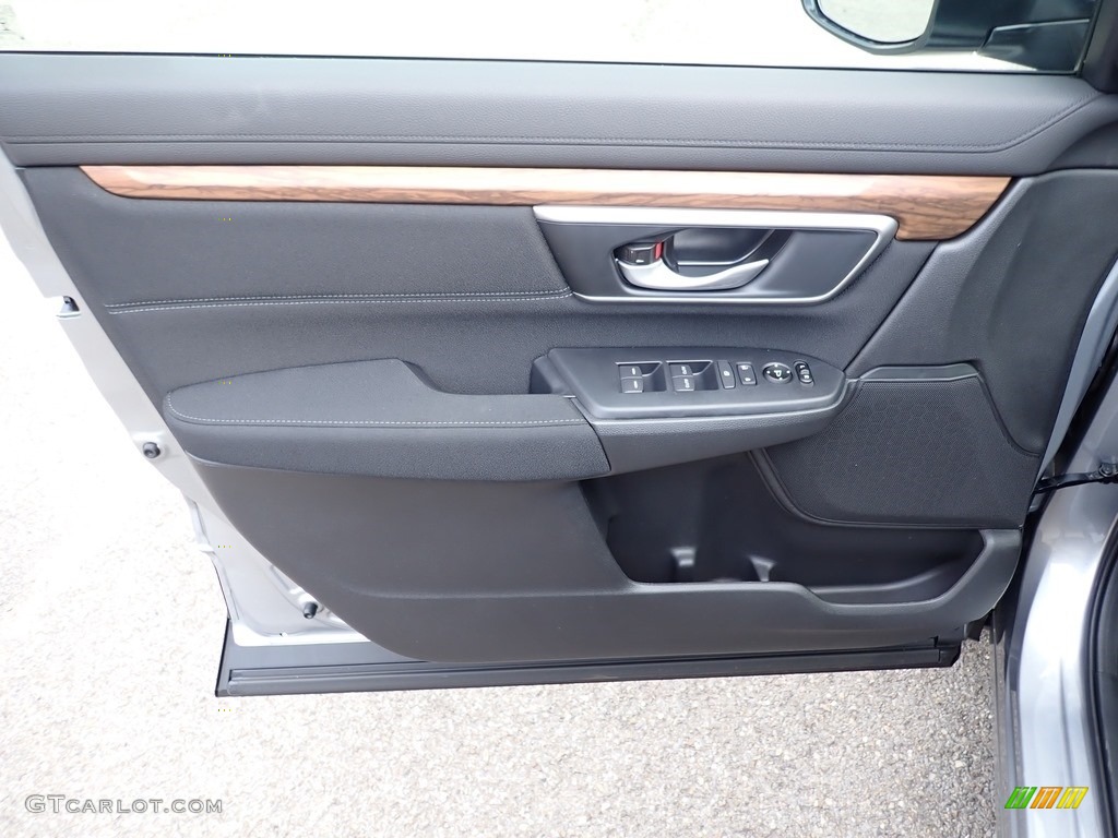 2020 Honda CR-V EX AWD Black Door Panel Photo #139890072