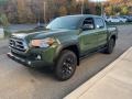 Front 3/4 View of 2021 Tacoma SR5 Double Cab 4x4